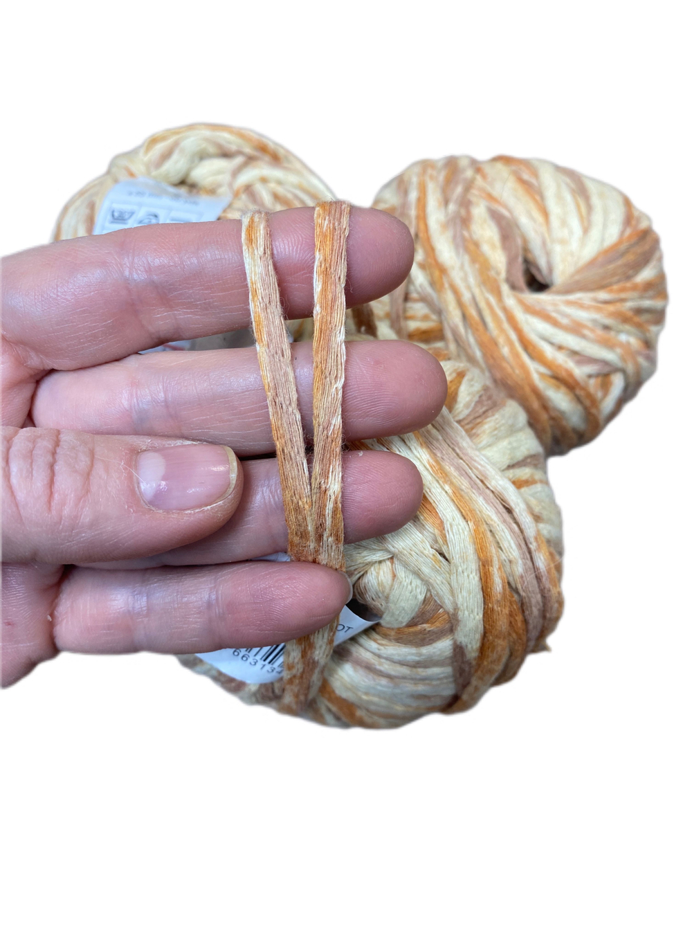 Пряжа Katia DUNA -100% ленточный хлопок (ИСПАНИЯ) 150 г - 3 мотка 165 м