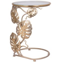 Столик приставной Monstera Deliciosa (Монстера) Айвори