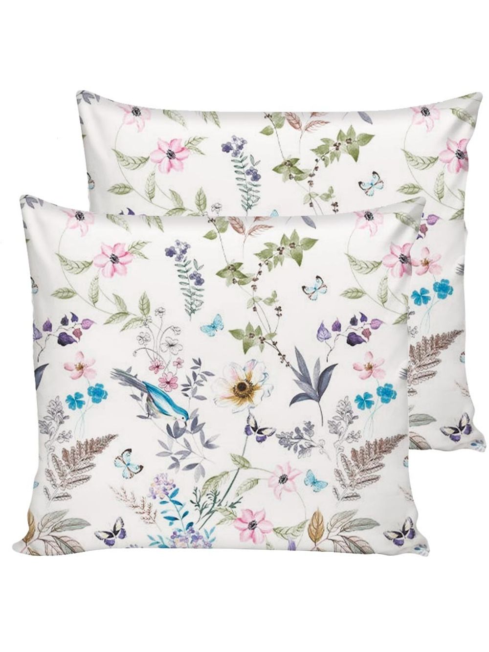 Постельное белье сатин Milky Garden "Каролина" 2-спальное  Наволочка 70х70 см 2 шт Простынь  240x215 см Пододеяльник 175x215 см