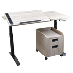 Растущая электрическая парта Trifecta TE-4 (1200×760 мм)