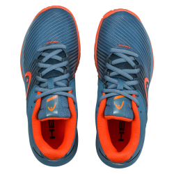 детские Кроссовки теннисные Head Revolt Pro 4.0 Junior - bluestone/orange