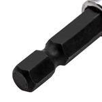 Набор бит, магнитный адаптер для бит, сталь 45Х, 7 предметов, пластиковый кейс Matrix