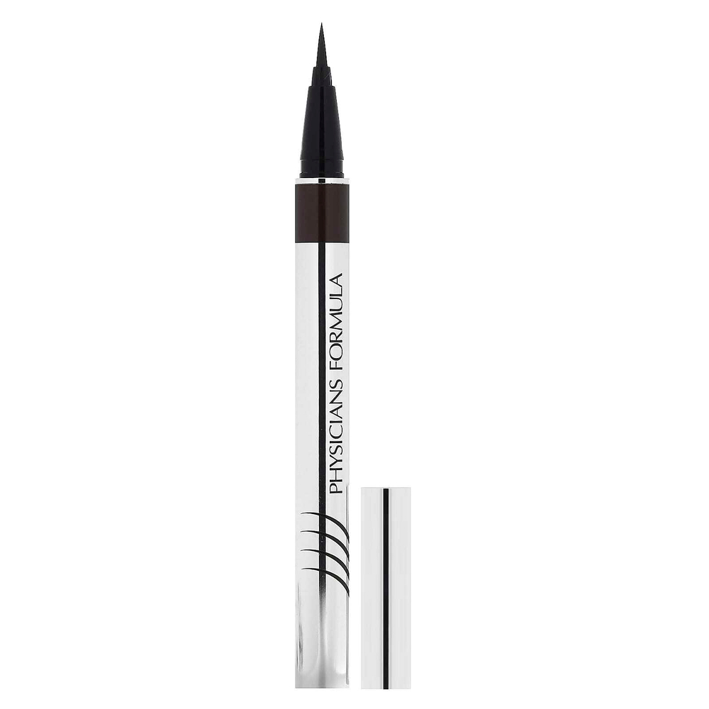 Physicians Formula, Eye Booster, ультратонкая жидкая подводка для глаз, оттенок 6898 темно-коричневый, 0,5 мл (0,016 жидк. унции)