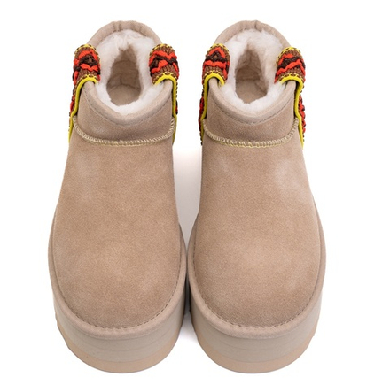 UGG Classic Ultra Mini Braid Platform Sand