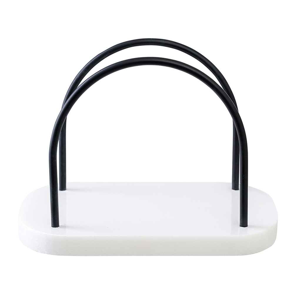 Салфетница marm, белый мрамор