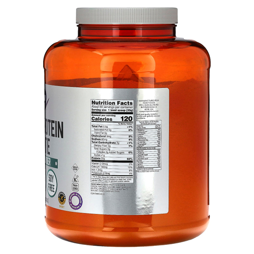 NOW Foods, Sports, изолят сывороточного протеина, со вкусом кремового шоколада, 2268 г (5 фунта)