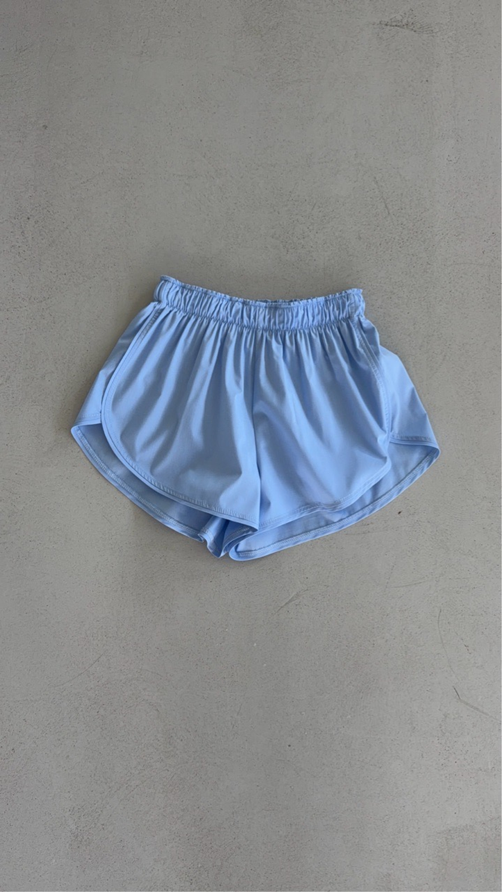 BLUE COTTON SHORTS