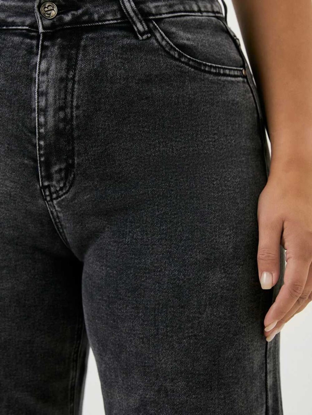 Джинсы палаццо широкие