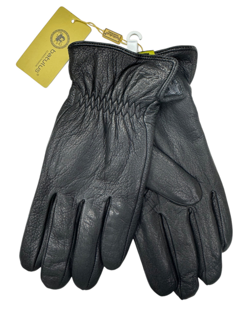 Перчатки. Мужские. Материал верха: Кожа оленя высокого качества. Подклад: Плюш-Флис. В упаковке 5 шт.