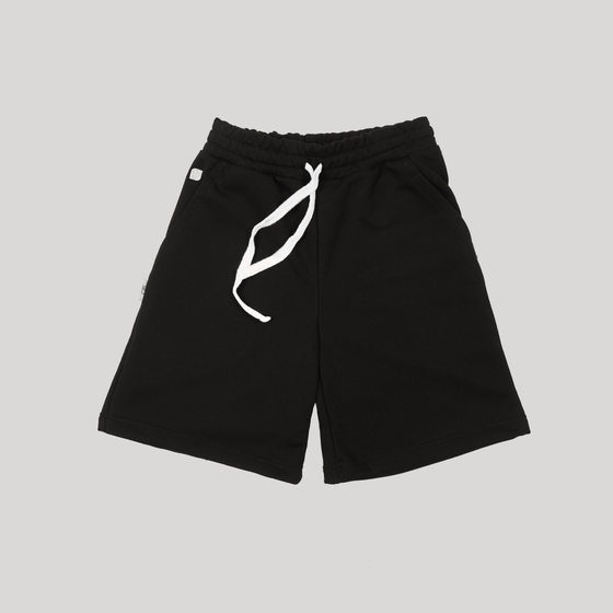 Wide Shorts LOGO Black