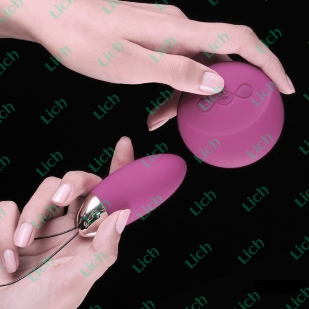 Лиловый инновационный hi-tech массажер Lyla Deep Rose (LELO)