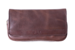 Сумка трубочная P&A для 2-х трубок и табака, натуральная кожа Crazy Horse 417ME-Crazy-Horse