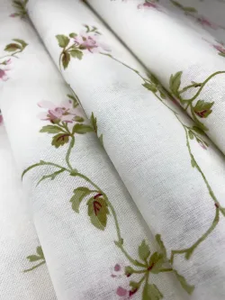 Ткань для рукоделия "Весенние цветы" Сказка перкаль, длина 2 м., ширина 2,2 м.