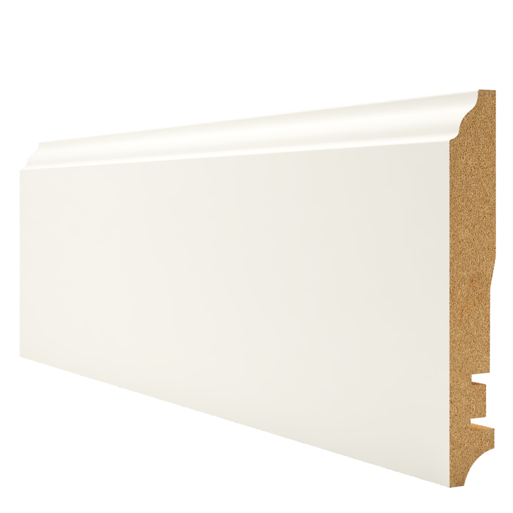 MDF плинтус Royce (2400x80x16) R8.301 под покраску