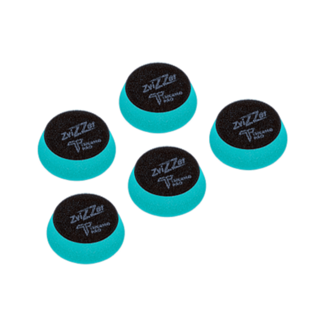 Zvizzer Thermo Pads 55мм ZV-TP00007020GN HEAVY 60-70/20/55мм Комплект 5 шт. Полировальный термостойкий поролоновый зелёный круг жёсткий 22 kPa.