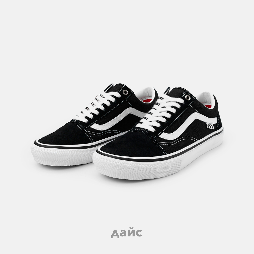 Кеды Vans Skate Old Skool "Black White"