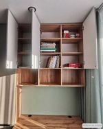 Шкафы в детскую с зонированием