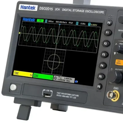 Цифровой осциллограф Hantek DSO2D15 2 канала 150 МГц