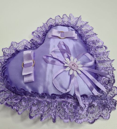 Для колец на свадьбу, подушечка "Сердце"