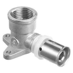 Угольник ALTSTREAM с креплением (в.р.) ALT-P 20х1/2 пресс