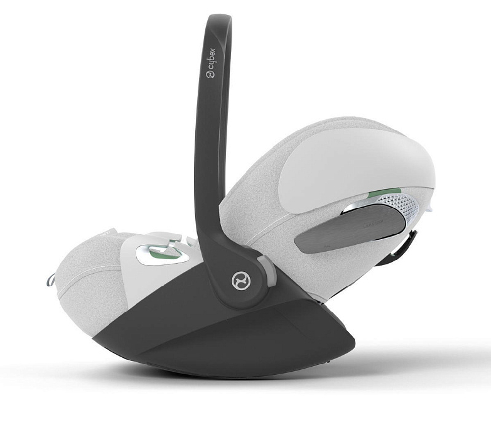 Коляска 3 в 1 Cybex Priam IV Matt Black complete и автокресло Cloud T i-Size Platinum White Plus Off White