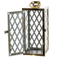 GAEM Подсвечник "Фонарь", L14 W14 H31 см