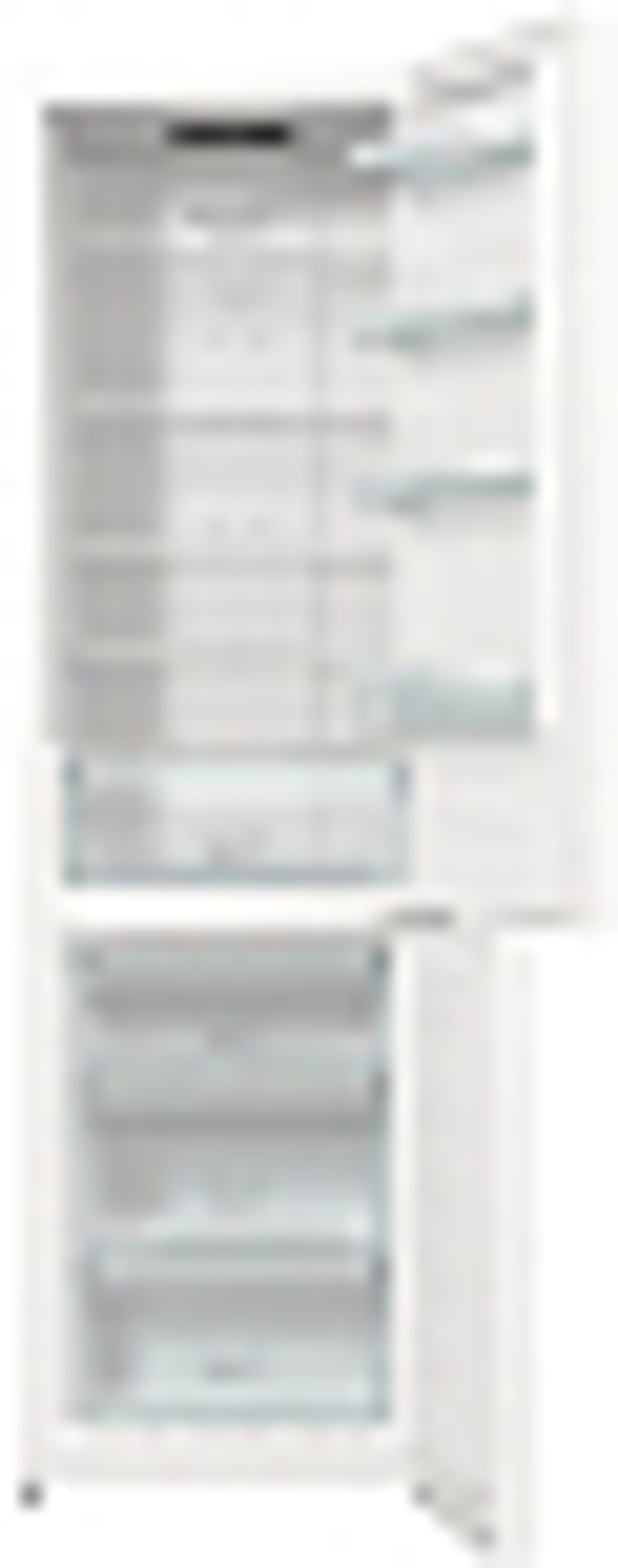 Отдельностоящий двухкамерный холодильник Gorenje NRK6201EW4