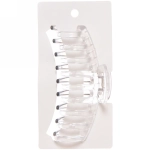 Заколка-краб для волос на блистере «Diana Collection - Liza», микс 6 цветов, 11*5см