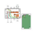 Модуль контроля вентилятора Menerga (с подсветкой) Fan control module CVS3-GB (M 05 10 61)