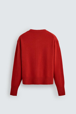 ZARA HARRY LAMBERT X DISNEY КАРДИГАН С НАШИВКОЙ MINNIE MOUSE, КРАСНЫЙ