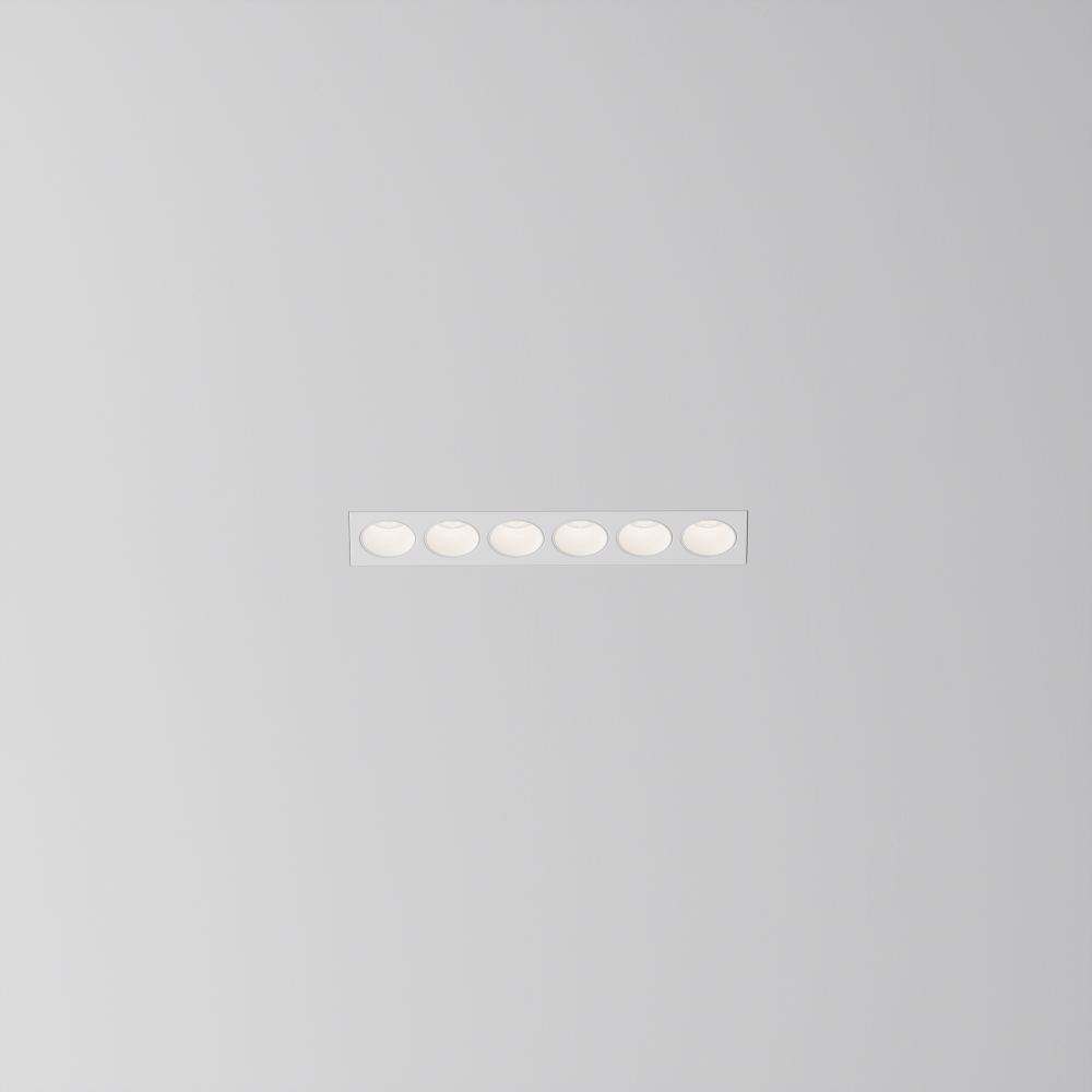 Встраиваемый светодиодный светильник Maytoni Points DL065-12W3-6K-TRS-W