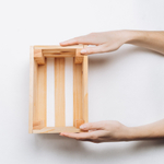 Деревянный подарочный декоративный короб, ящик для хранения из древесины Сибирского Кедра. PK32