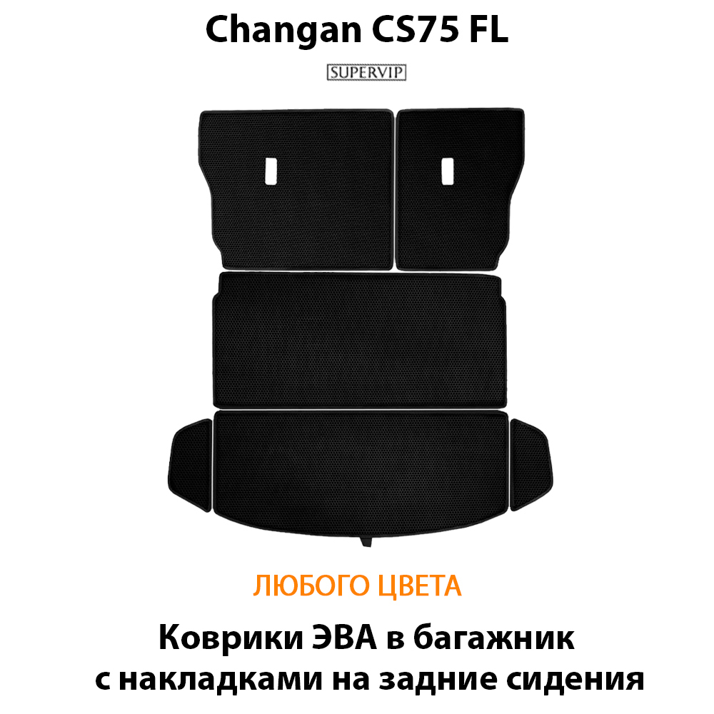 коврики эва в багажник авто для changan cs75 fl 14-нв от supervip