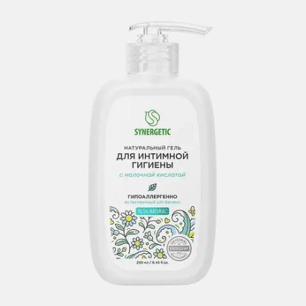 Гель для интимной гигиены Synergetic с молочной кислотой 250мл
