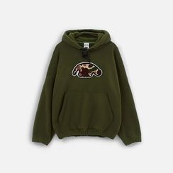 Худи Anteater Hoodie-Fleece Camo Logo, хаки