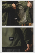 Американская функциональная куртка с капюшоном и множественными накладными карманами