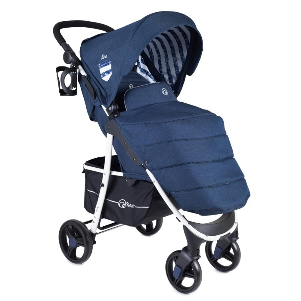 Коляска детская "KIRA Trends" RA055 Lines Blue