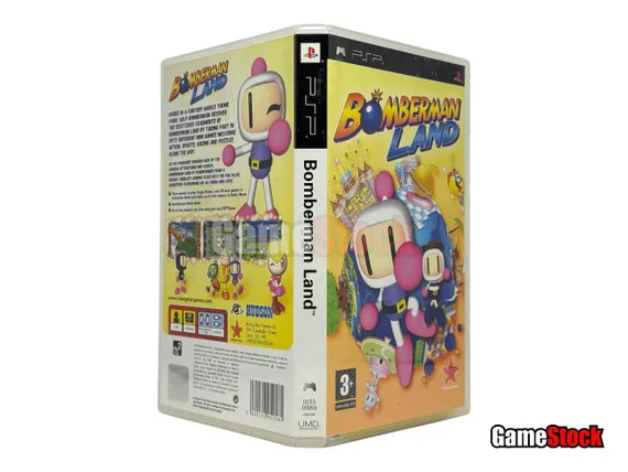 PSP Bomberman Land (Б/У, Английская версия, ULES-00959)