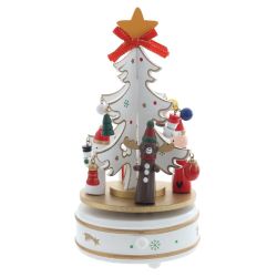 GAEM Изделие декоративное "Ёлка"(муз), L11 W11 H21 см, 2в.