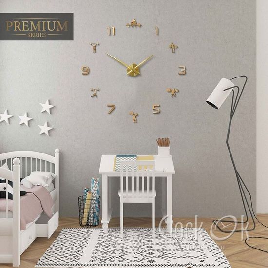 Настенные 3D часы Gym