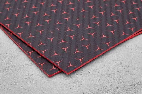 Кайдекс Apex red 2,03мм, лист 300x200мм