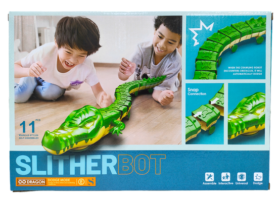 Робот - бот SlitherBot " Крокодил " 11 деталей