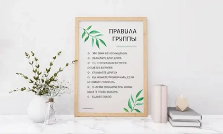 Комплект Правила группы (для групповых форм работы)