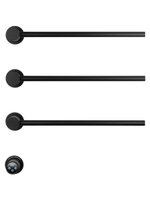 Полотенцесушитель электрический встраиваемый WONZON & WOGHAND HAMBURG, Черный матовый (WW-AL313-MB)