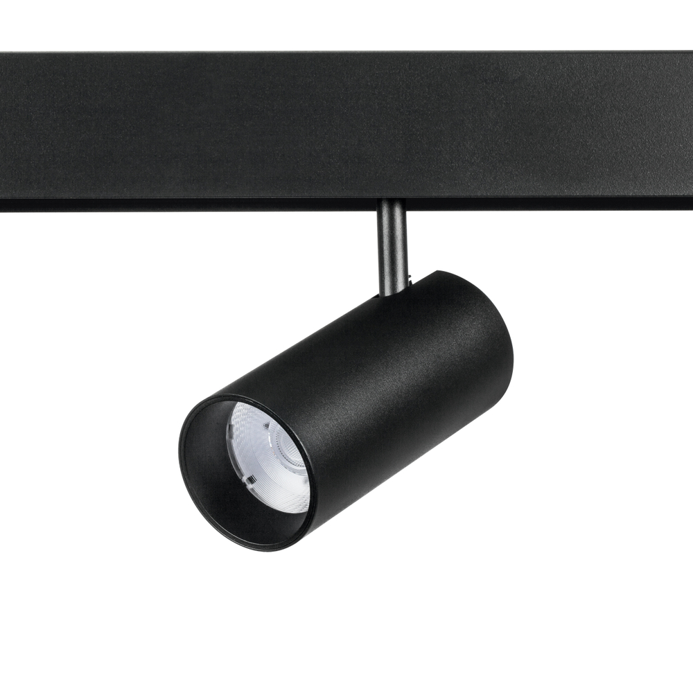 209237 Светильник 48V для 1-фазного трека UNO LED 15W 1200LM 28G ANTIGLARE ЧЕРНЫЙ МАТОВЫЙ 3000K