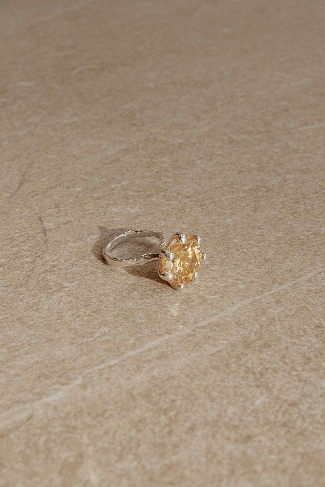 Кольцо YELLOW LA PRINCESSE / Puntus