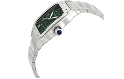CARTIER SANTOS DE Automatic Mechanical Movement 100m Water Resistance Men"s Watches Watch 39.8mm Green Dial