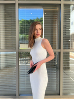 Платье JULIA прямое, молочный