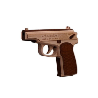 Сборная деревянная модель Пистолет PM-9mm (TARG)