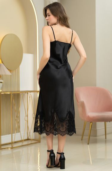 Длинная женская сорочка MIA-AMORE ESTER 7294 черный